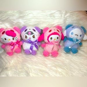 New Hello Kitty and Friends Mini Plush Bundle